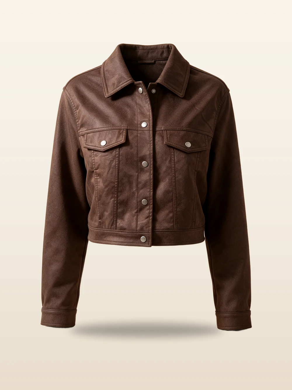 Chaqueta de antelina